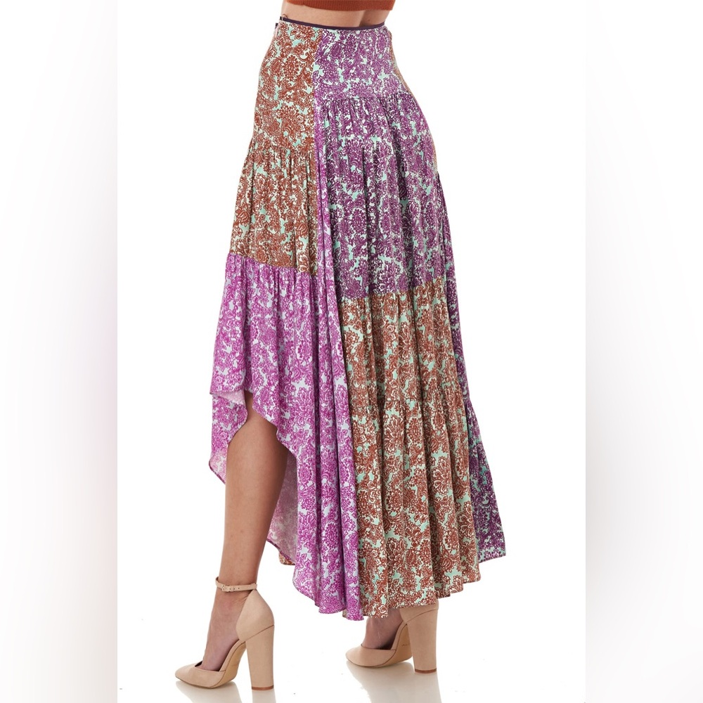 Amur Scout Floral Patchwork Maxi Skirt - Picture 11 of 11